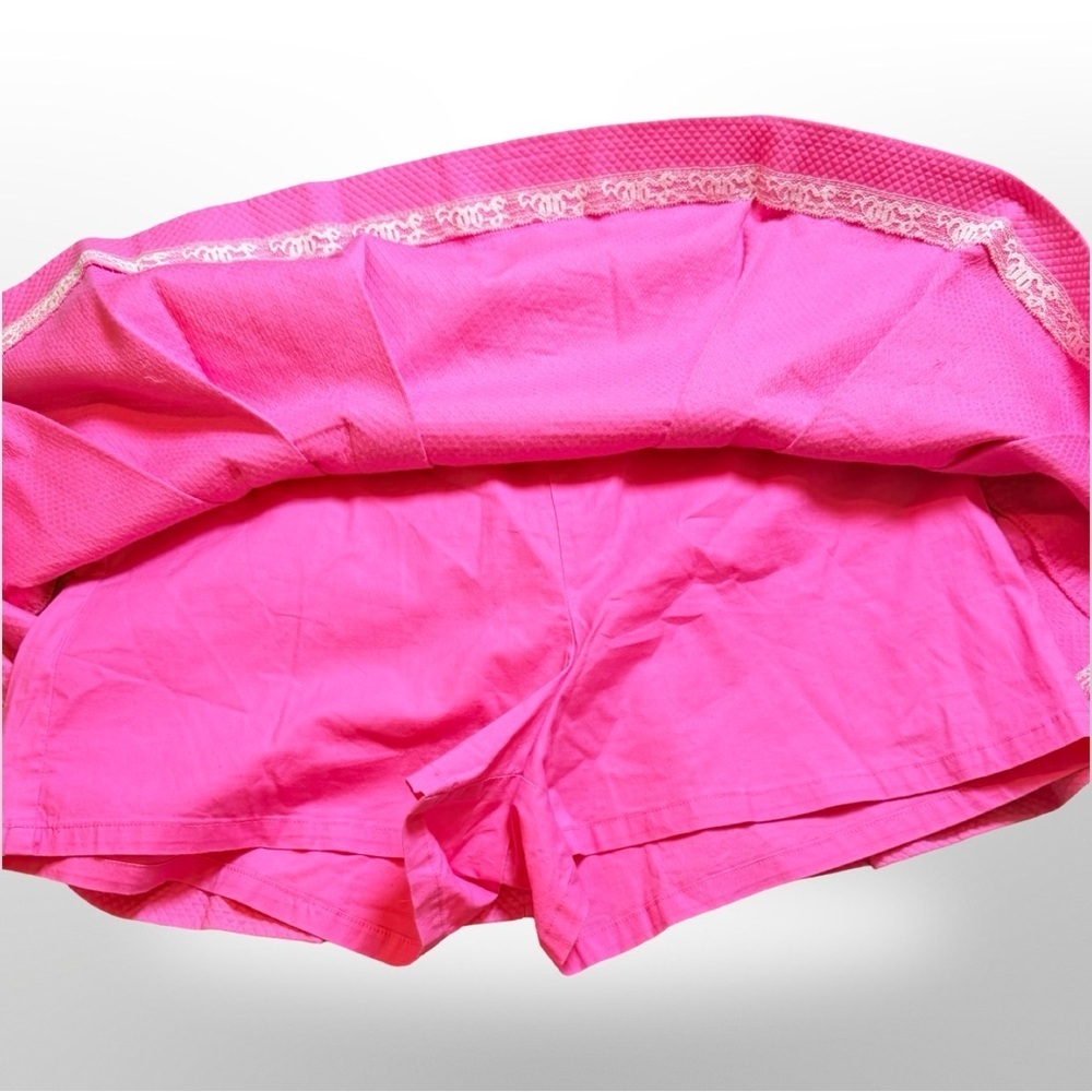 💖 Lilly Pulitzer Preppy Pink Tennis Skort | Lime Green Trim | Size 4 - Picture 6 of 11
